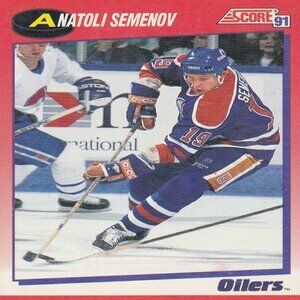 Anatoli Semenov - 1991 Score '91 Hockey Card